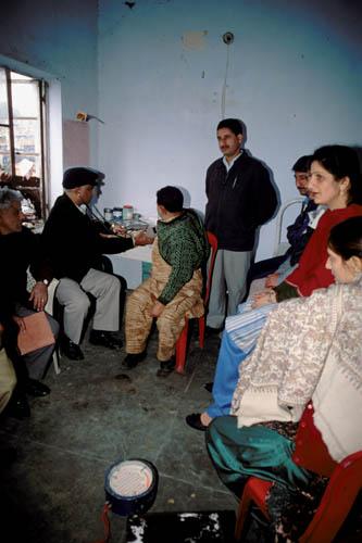 40 Community Living - Jammu Camp Patients Waiting in Surgery  -  India Reportage JK KP DVD 1 40. 3s 33 Jammu Camp[ Lifestyle Communial Surgery