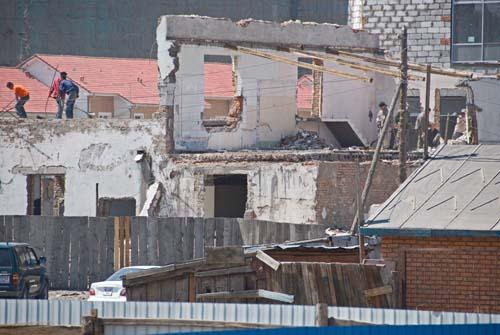 108 Demolition - Urban Lifestyle, Capital, Mongolia, Ulaanbaatar,  _DSC0255