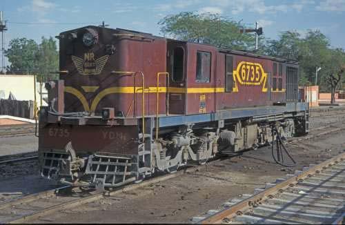 Diesel Number 6735 - Transport India Box 3 File 1 ns 2 7  Diesel Railway Engine