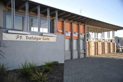 Trafalgar Gate _ New Zealand, Nelson Rugby Union Ground, Trafalgar Park, Sport, DSC_3339