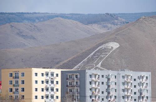 Mongolia Ulaanbaatar Housing Apartments Chenggis Khan Disappears - (Mongolia 4 File 4 _DSC_0089)