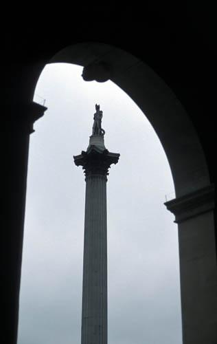 Nelson's Column  - Framed - UK London BPM Box 2 File 2  m3 10 
