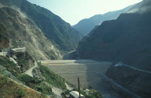 Damming the Ganga -  India River Lifestyle  Ganga Box 4 File 6 m2 10 Tehri Dam Construction