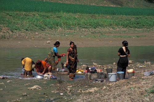 Laundry - India River and Ocean Lifestyle People at Work Bhagalpur Box 4 File 6 ns2 4 Adding to the pollution
