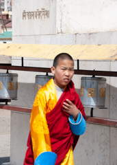 Mongolian Buddhist Monk