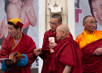 Out And About - Mongolian Buddhist Monks