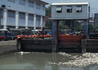 Klong Cleaning - Choa Phraya River Klongs pollution water level control