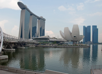 Marina Bay Architecture - Singapore