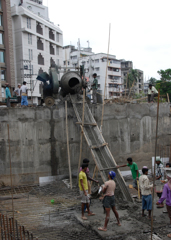 Down the Chute - Indian Urban Construction