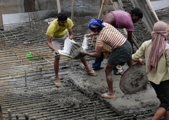 Teamwork - Indian Urban Construction