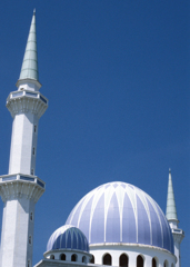 Minarets and Domes of Sultan Ahmed Mosque 