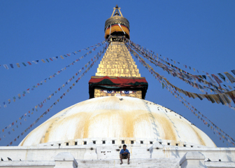 Stupa Dominates Man