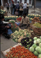 Street Market Vegetable Stall 