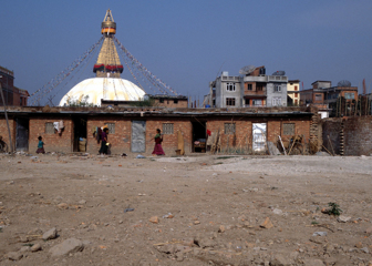 Stupa Surrounded 
